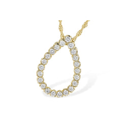 14KT Gold Diamond Necklace