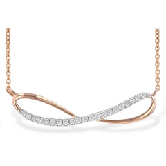 14KT Gold Diamond Necklace