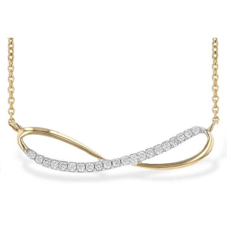 14KT Gold Diamond Necklace