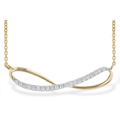 14KT Gold Diamond Necklace