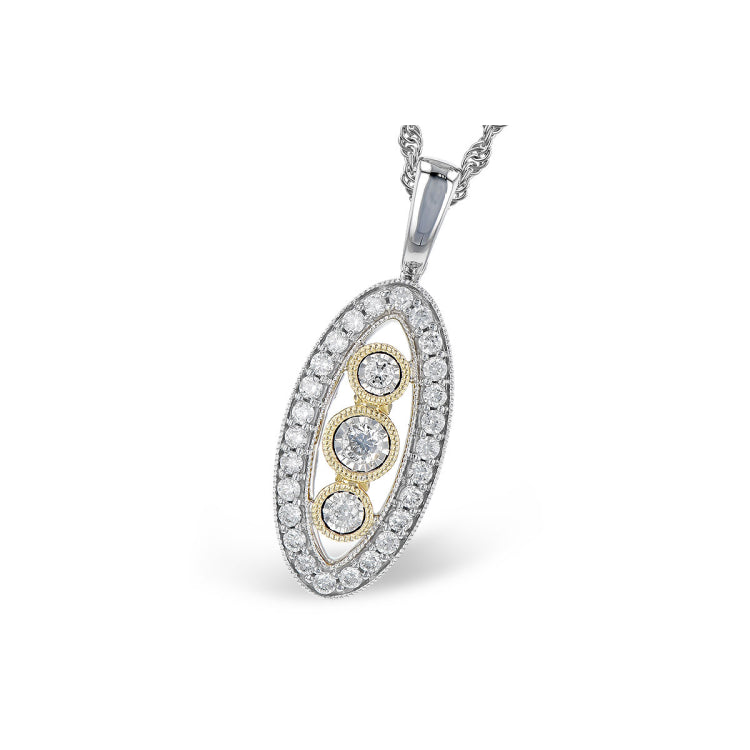 14KT Gold Diamond Necklace