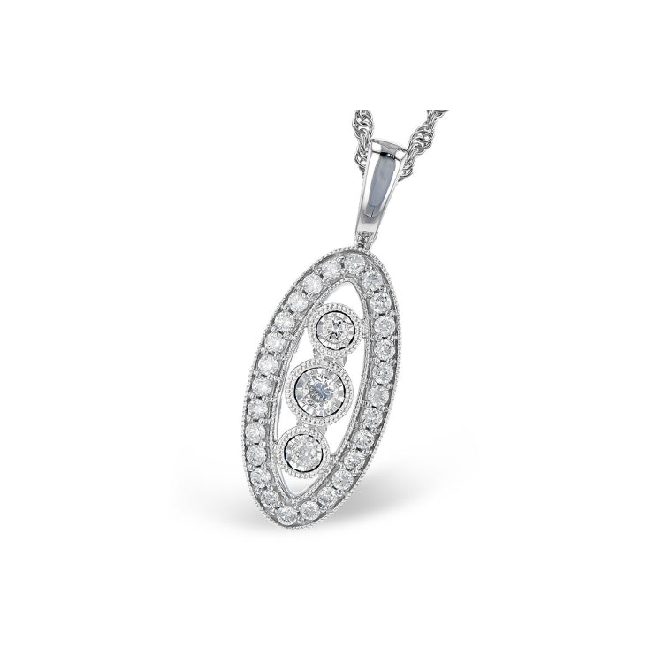 14KT Gold Diamond Necklace
