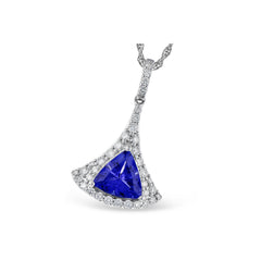 14KT Gold Tanzanite Necklace