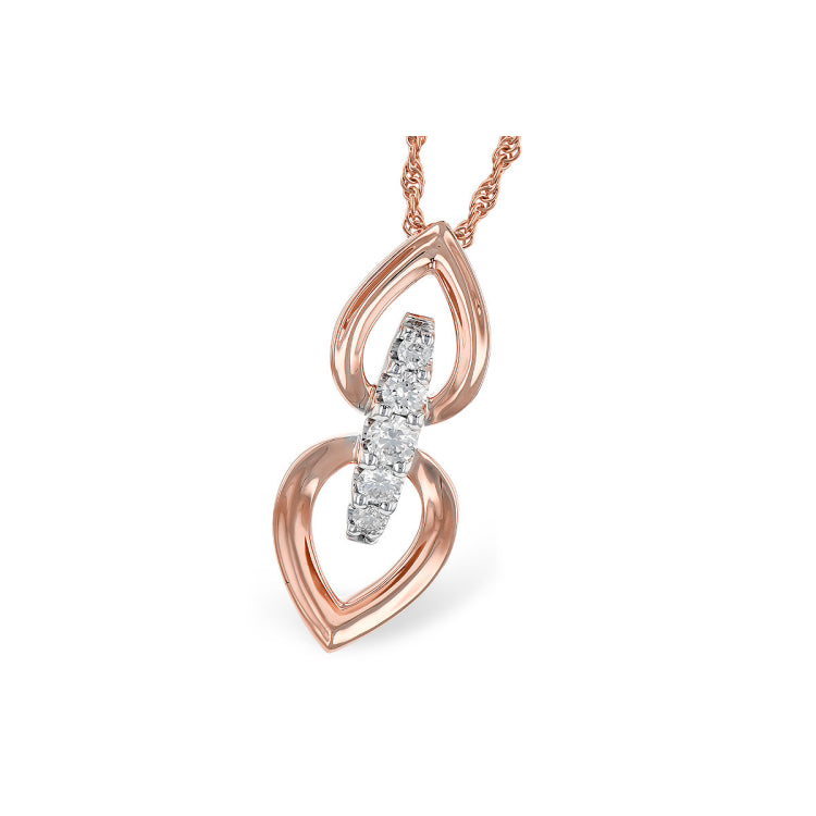 14KT Gold Diamond Necklace