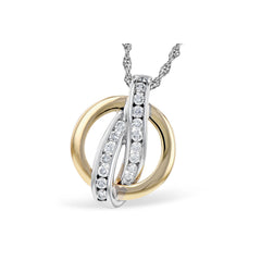 14KT Gold Diamond Necklace