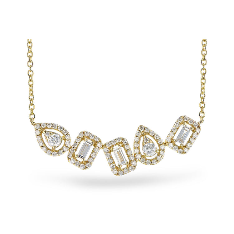 14KT Gold Diamond Necklace