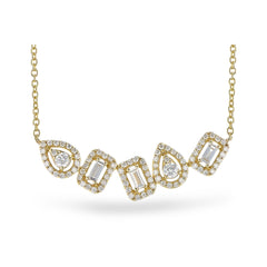 14KT Gold Diamond Necklace