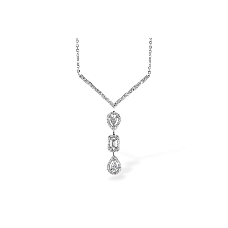 14KT Gold Diamond Necklace