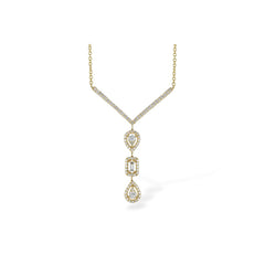 14KT Gold Diamond Necklace