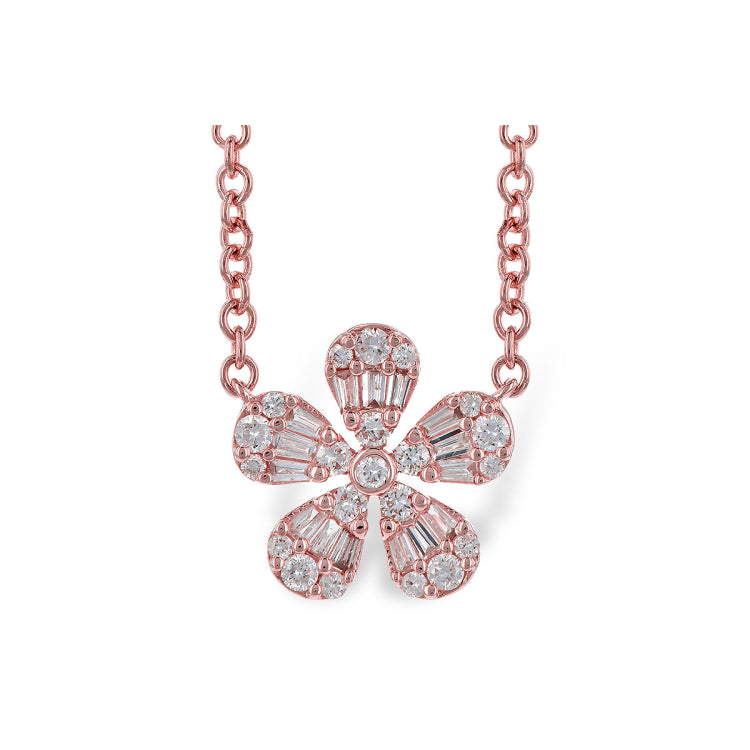 14KT Gold Diamond Necklace