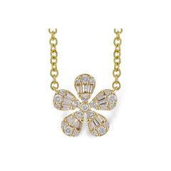 14KT Gold Diamond Necklace