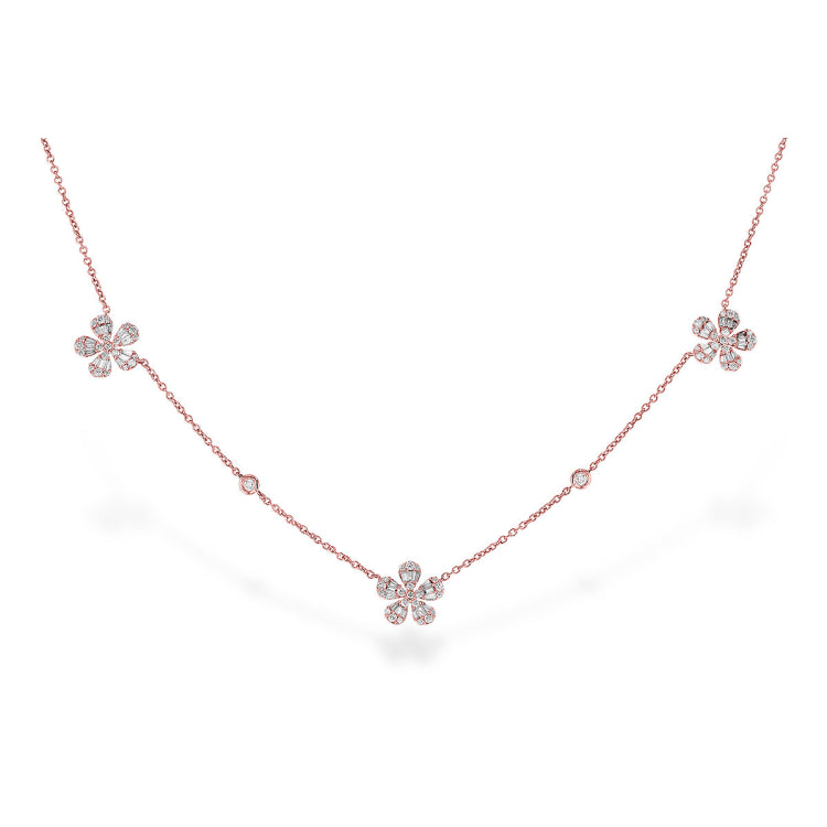 14KT Gold Diamond Necklace