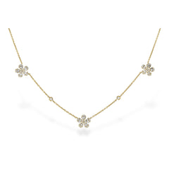 14KT Gold Diamond Necklace