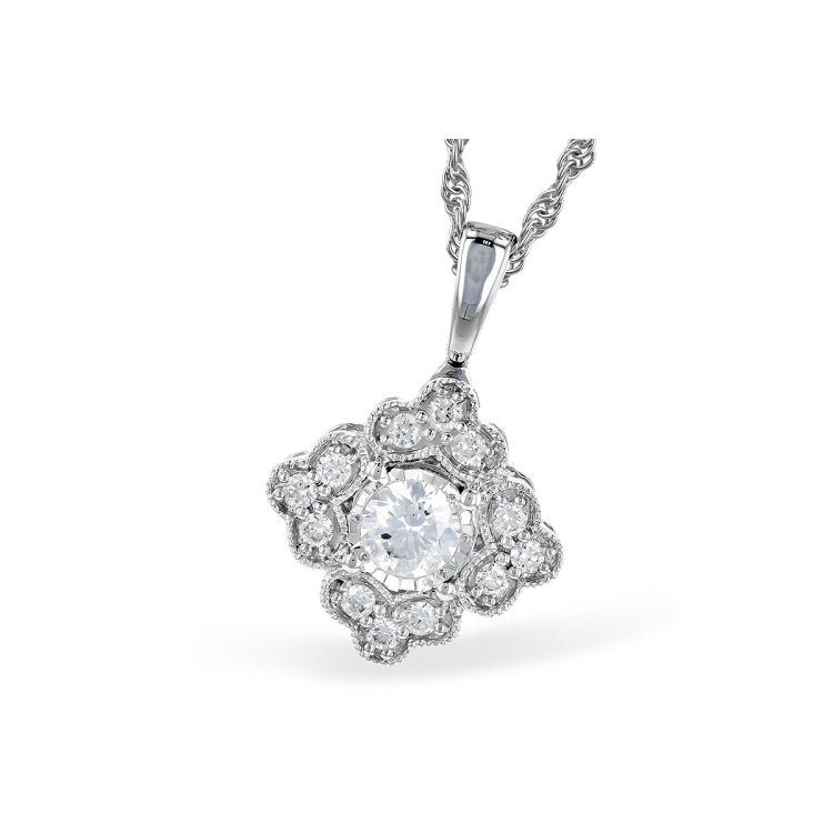 14KT Gold Diamond Necklace