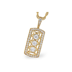14KT Gold Diamond Necklace