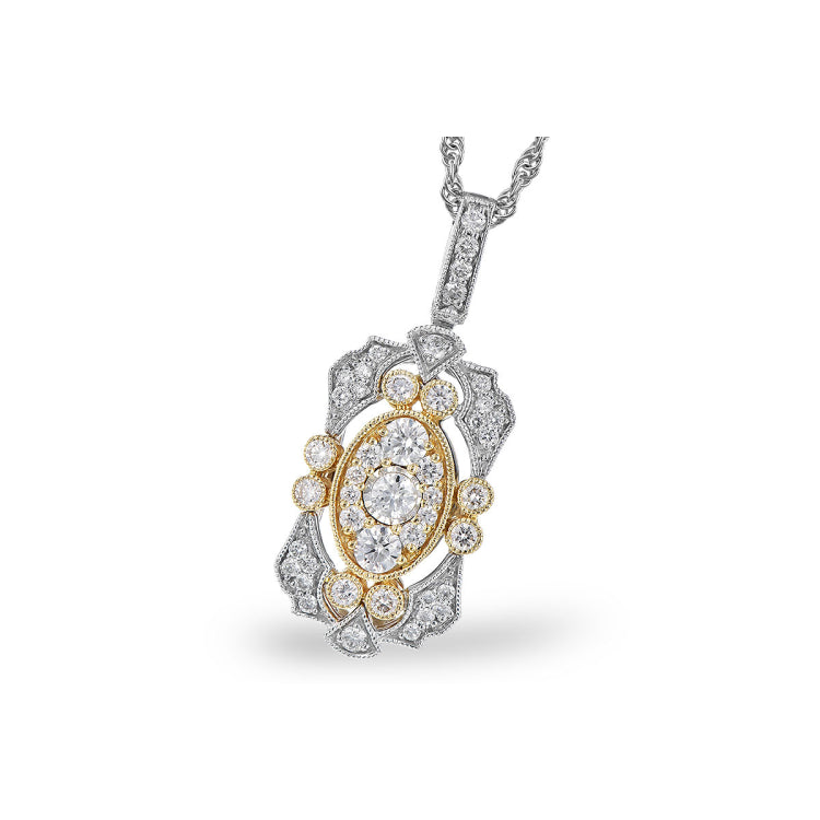 14KT Gold Diamond Necklace