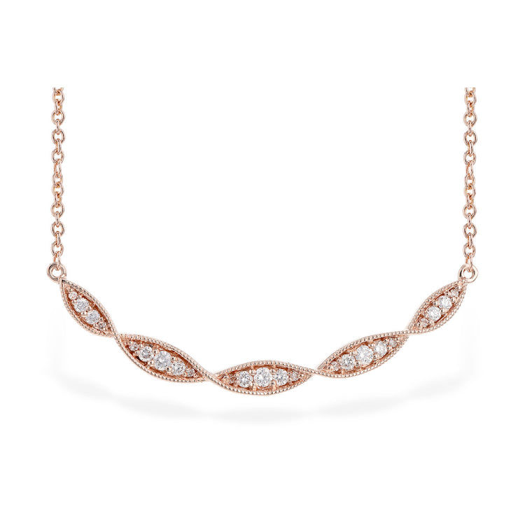 14KT Gold Diamond Necklace