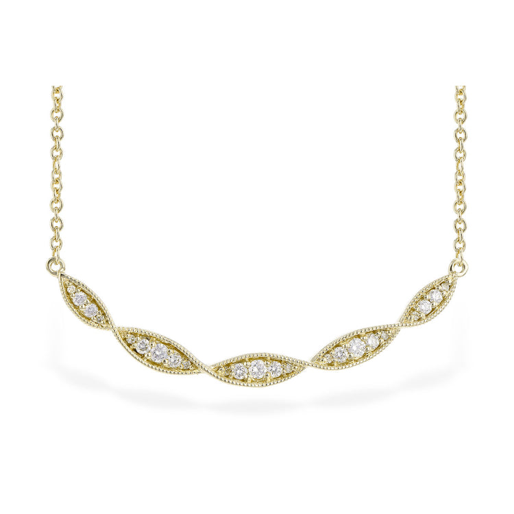 14KT Gold Diamond Necklace