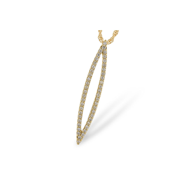 14KT Gold Diamond Necklace