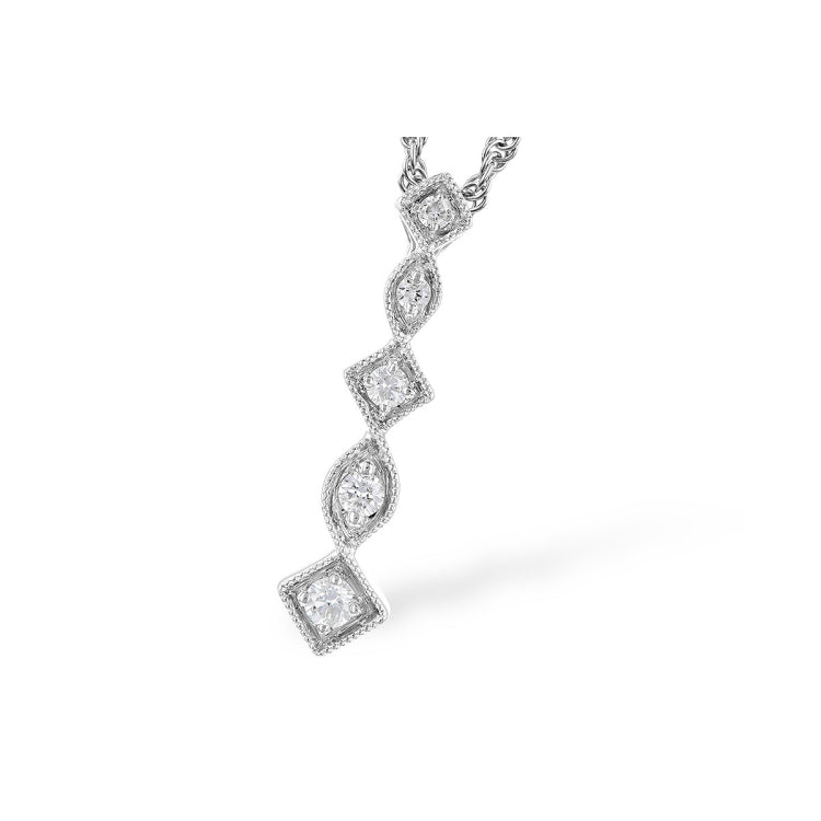 14KT Gold Diamond Necklace