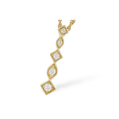 14KT Gold Diamond Necklace