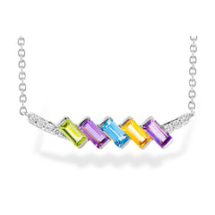 14KT Gold Multi-Stone Necklace