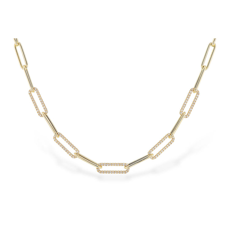 14KT Gold Diamond Necklace