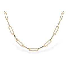 14KT Gold Diamond Necklace
