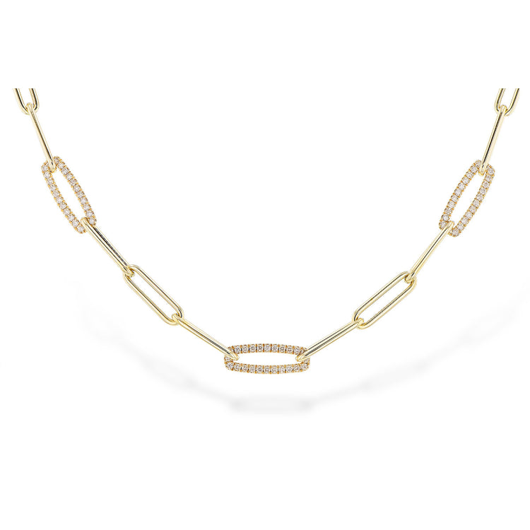 14KT Gold Diamond Necklace