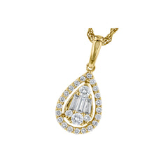 14KT Gold Diamond Necklace