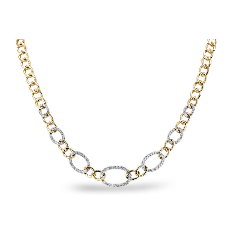 14KT Gold Diamond Necklace