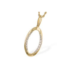 14KT Gold Diamond Necklace