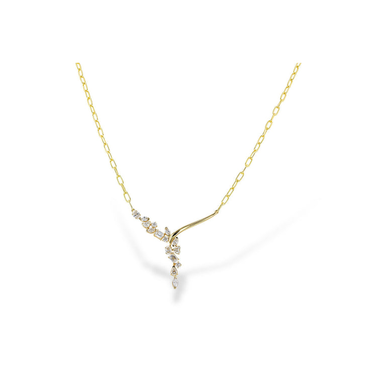14KT Gold Diamond Necklace