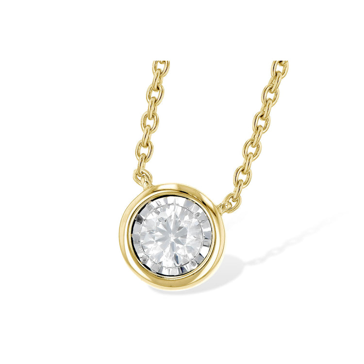 14KT Gold Diamond Necklace