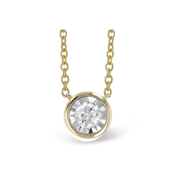 14KT Gold Diamond Necklace