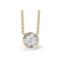 14KT Gold Diamond Necklace