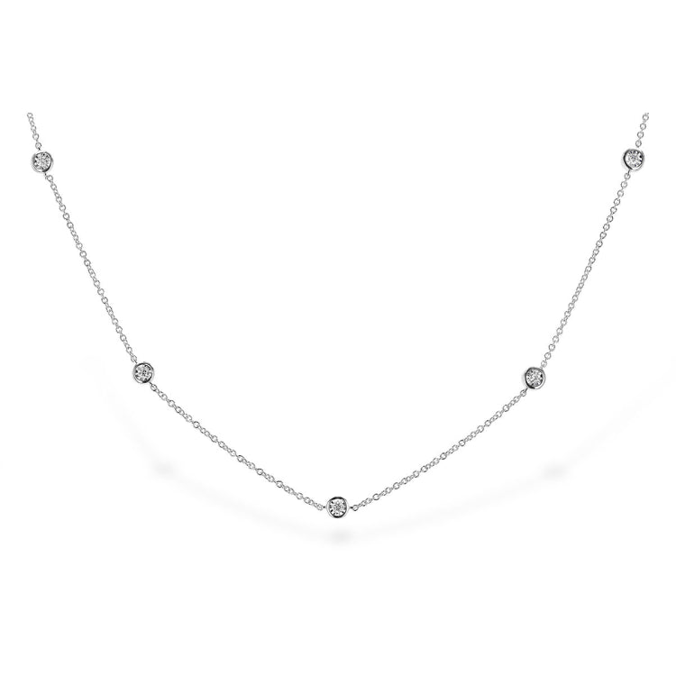 14KT Gold Diamond Necklace
