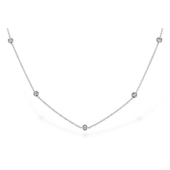 14KT Gold Diamond Necklace