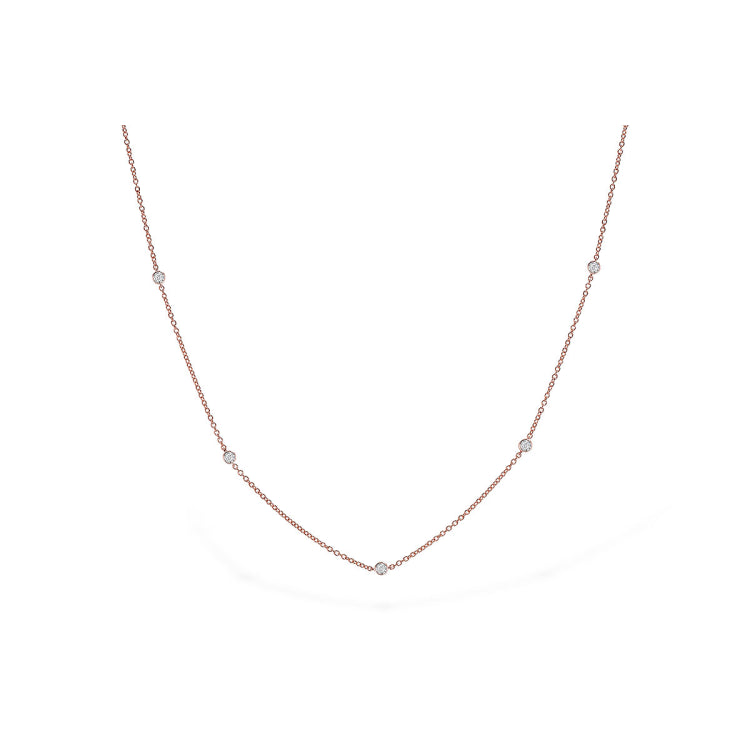 14KT Gold Diamond Necklace