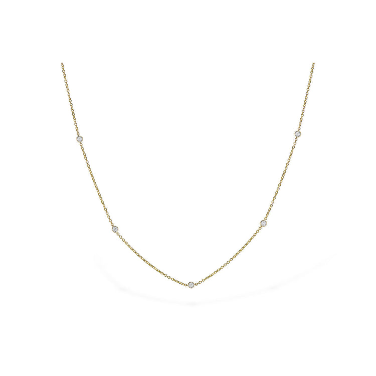 14KT Gold Diamond Necklace