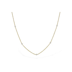 14KT Gold Diamond Necklace