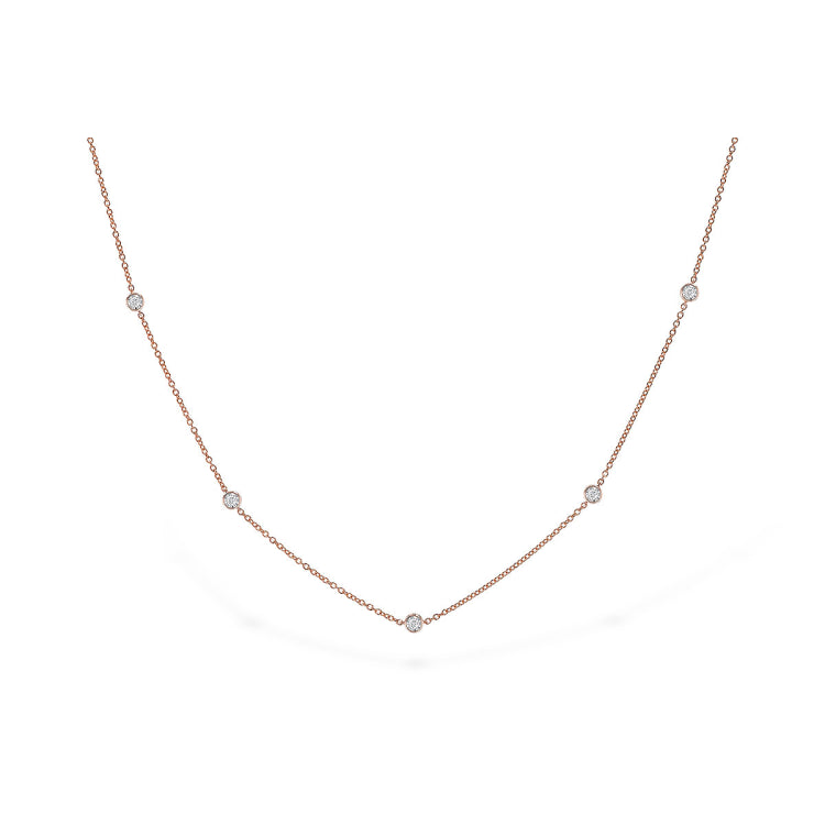 14KT Gold Diamond Necklace