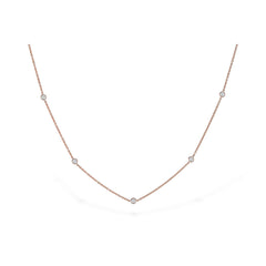 14KT Gold Diamond Necklace