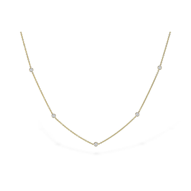 14KT Gold Diamond Necklace