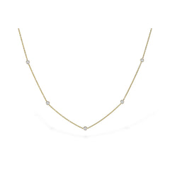 14KT Gold Diamond Necklace