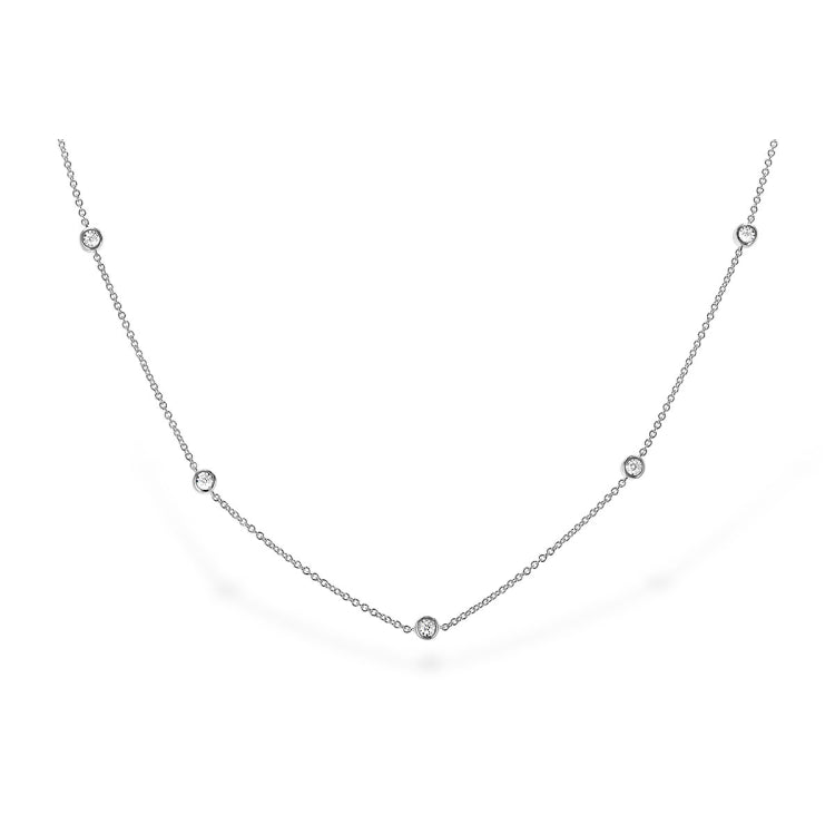 14KT Gold Diamond Necklace