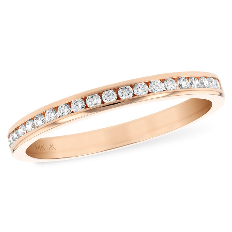14KT Gold Ladies Diamond Wedding Ring