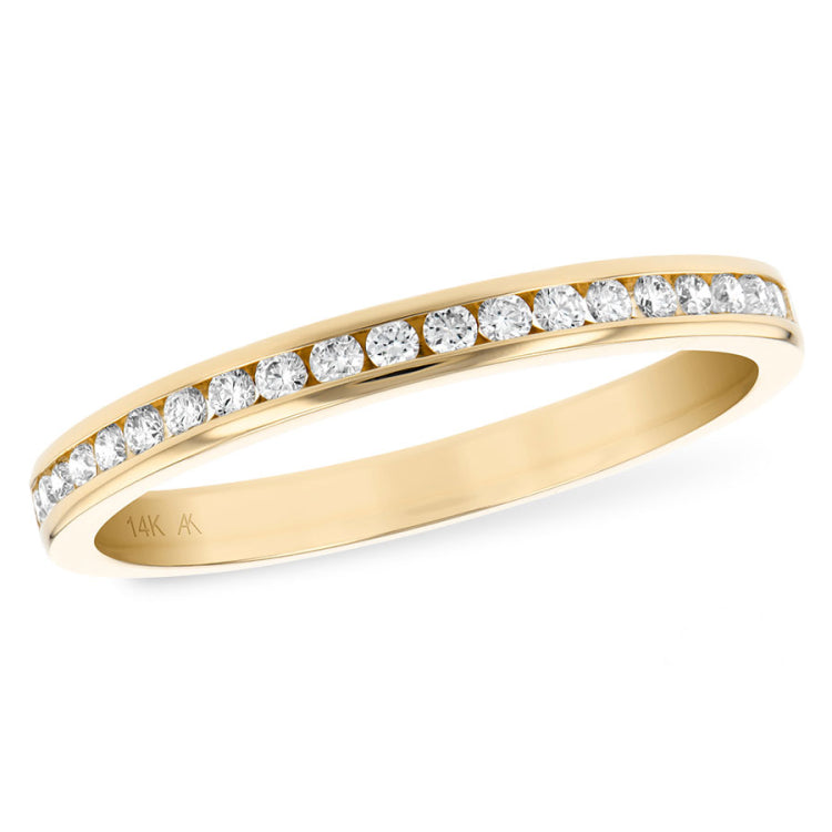 14KT Gold Ladies Diamond Wedding Ring