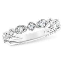 14KT Gold Ladies Diamond Wedding Ring