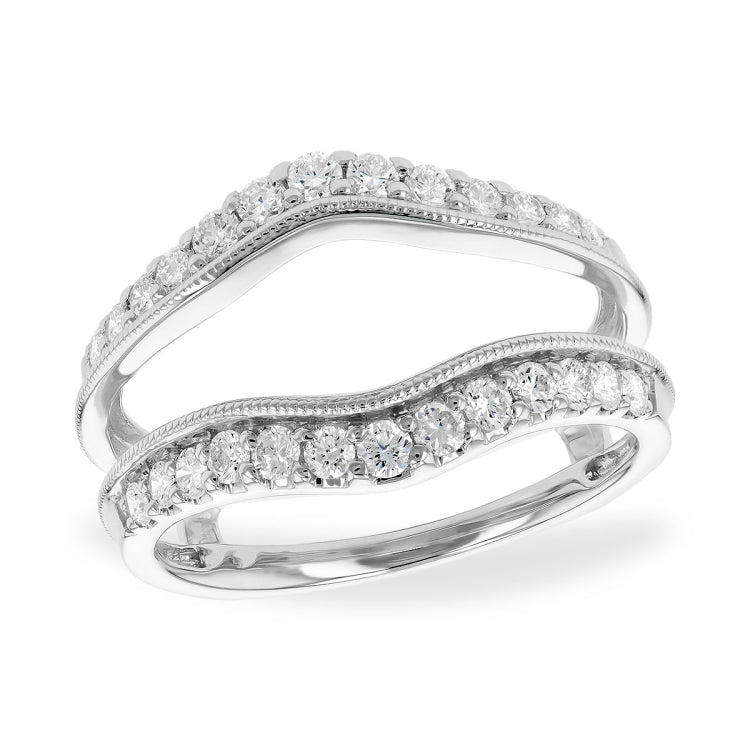 14KT Gold Ladies Diamond Wrap/Guard